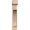 Ekena Millwork Westlake Block Smooth Bracket w/ Offset Brace, Douglas Fir, 7 1/2"W x 32"D x 44"H BKT0806X32X44WTL05SDF - alternate 3